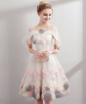 Tulle Sweetheart Short/Mini Cute Prom Homecoming Dress