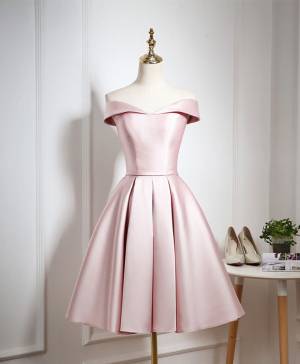 Cute A-line Short/Mini Stain Prom Dress